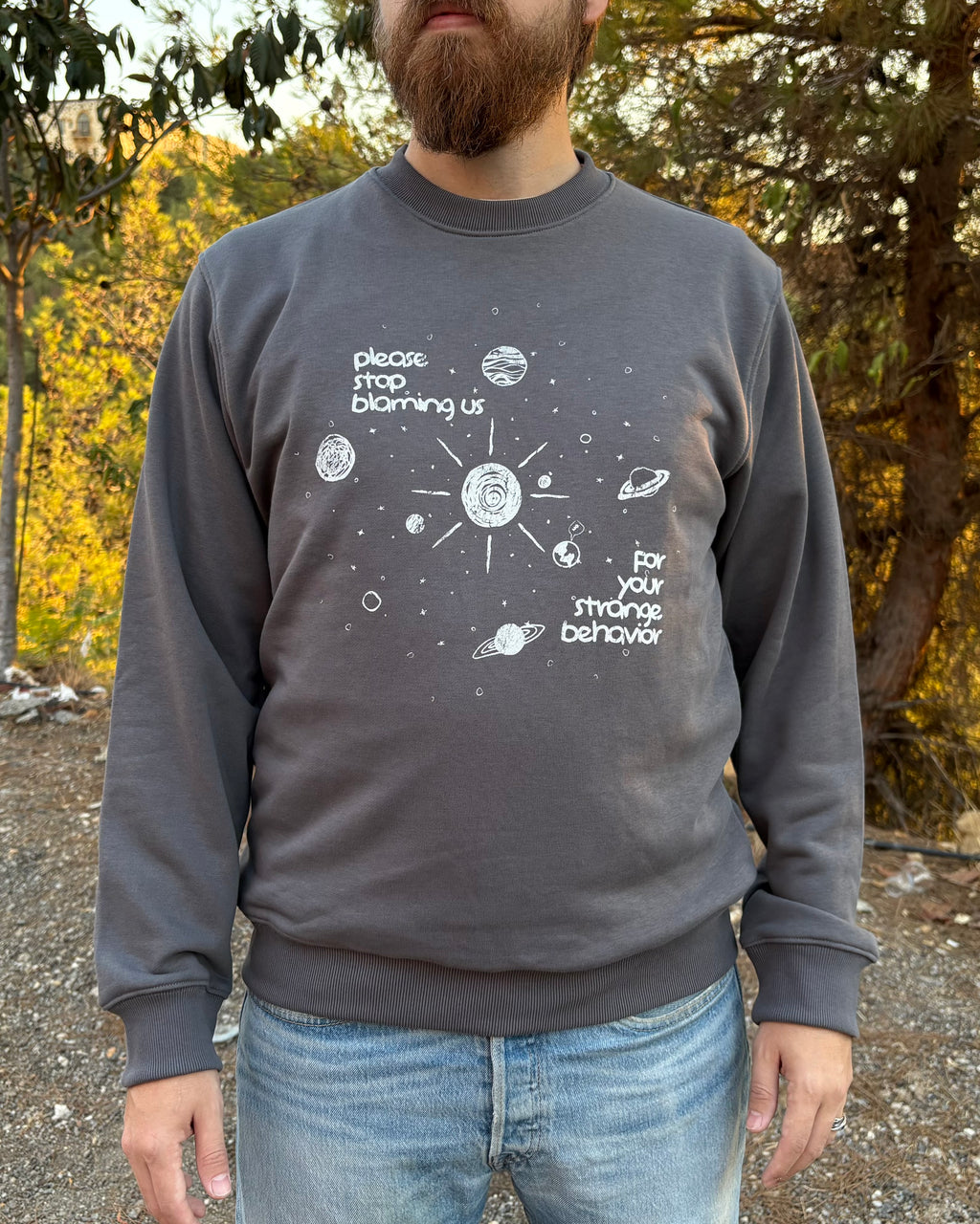 Blame It On The Planets - oversized