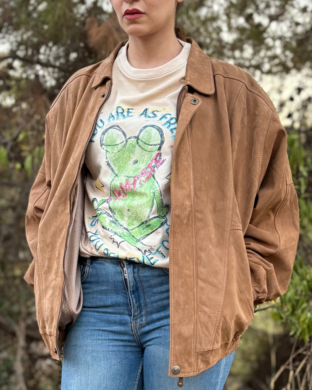 PEPE Genuine Leather Hipster Jacket