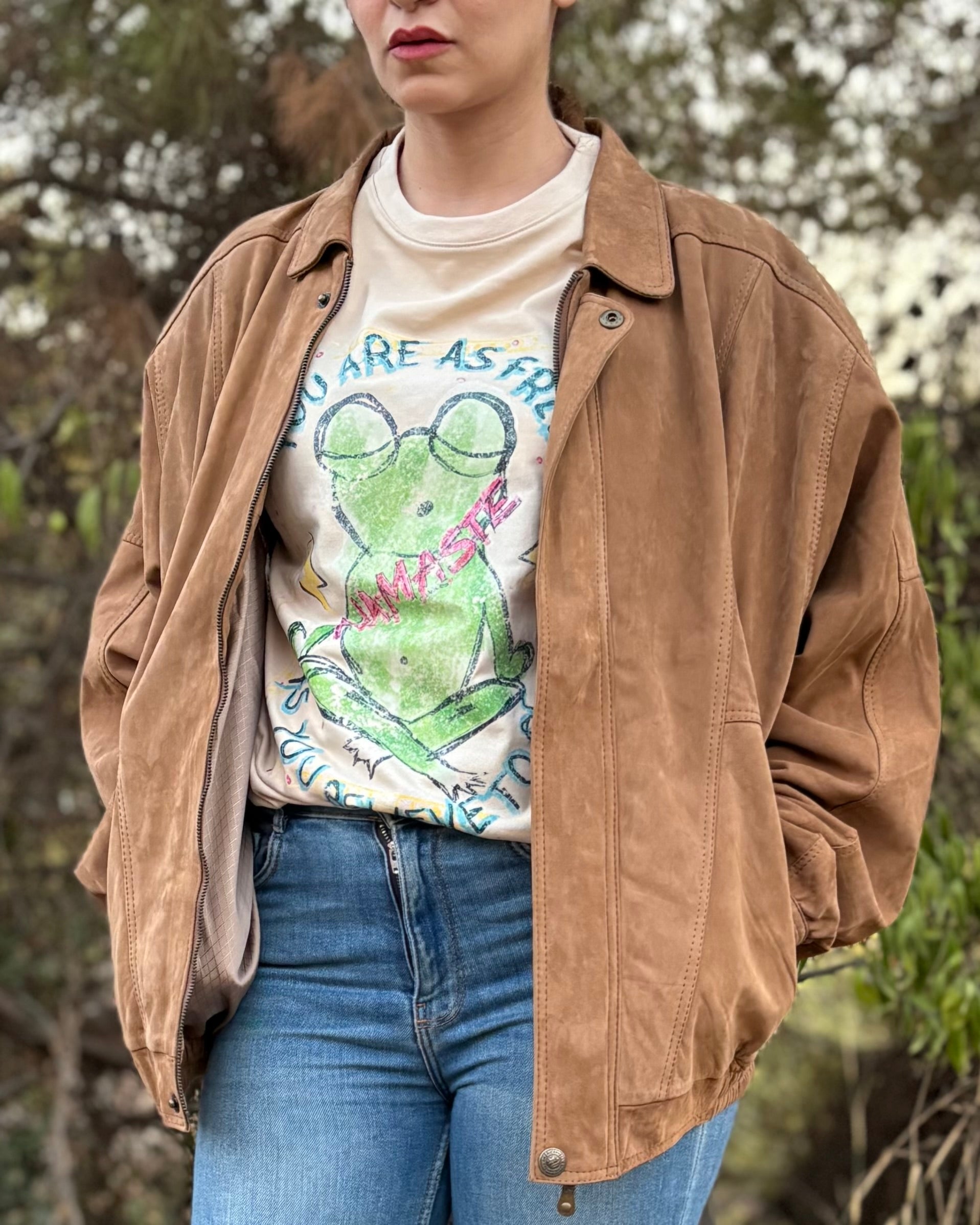 PEPE Genuine Leather Hipster Jacket