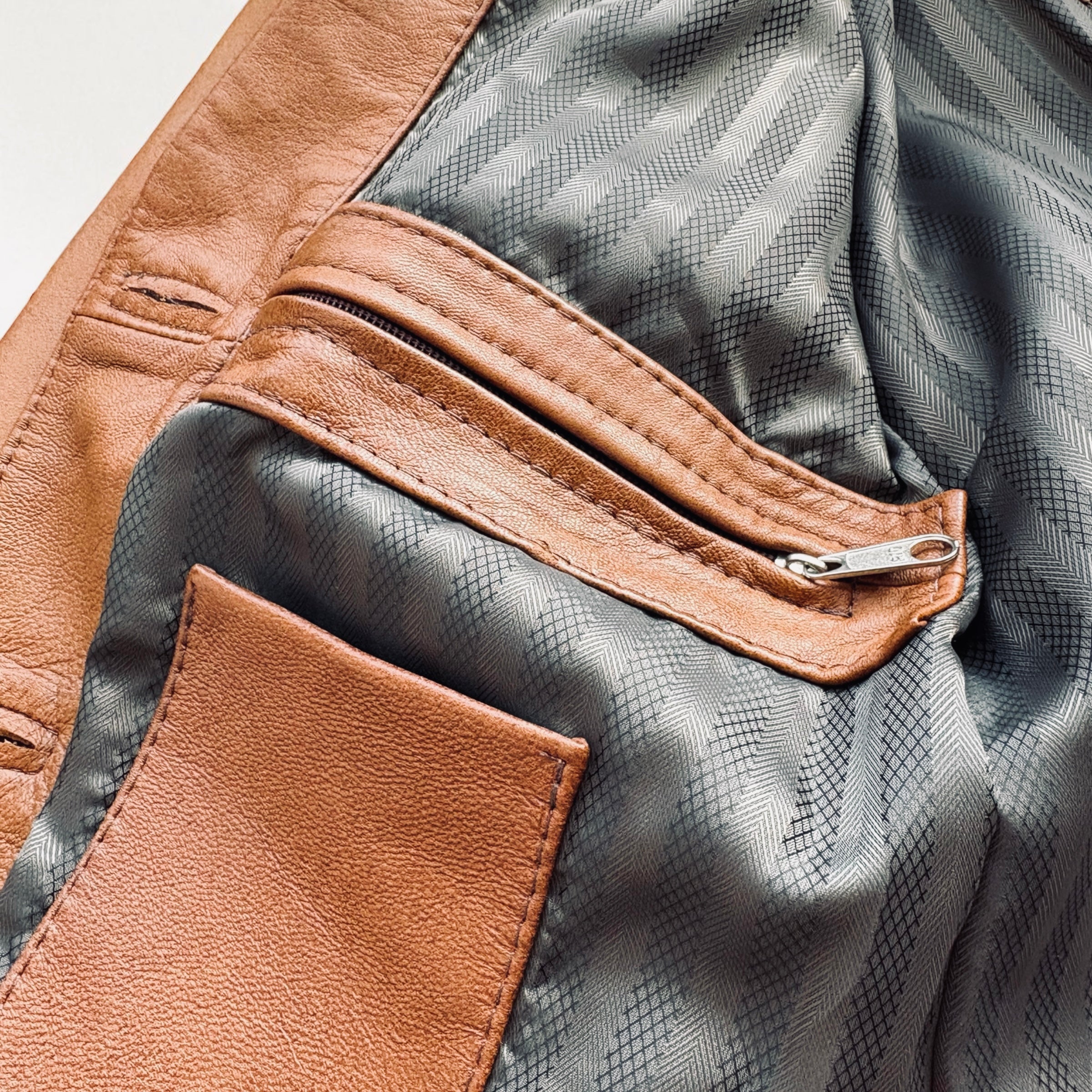 PEPE Genuine Leather Tight Waist Jacket