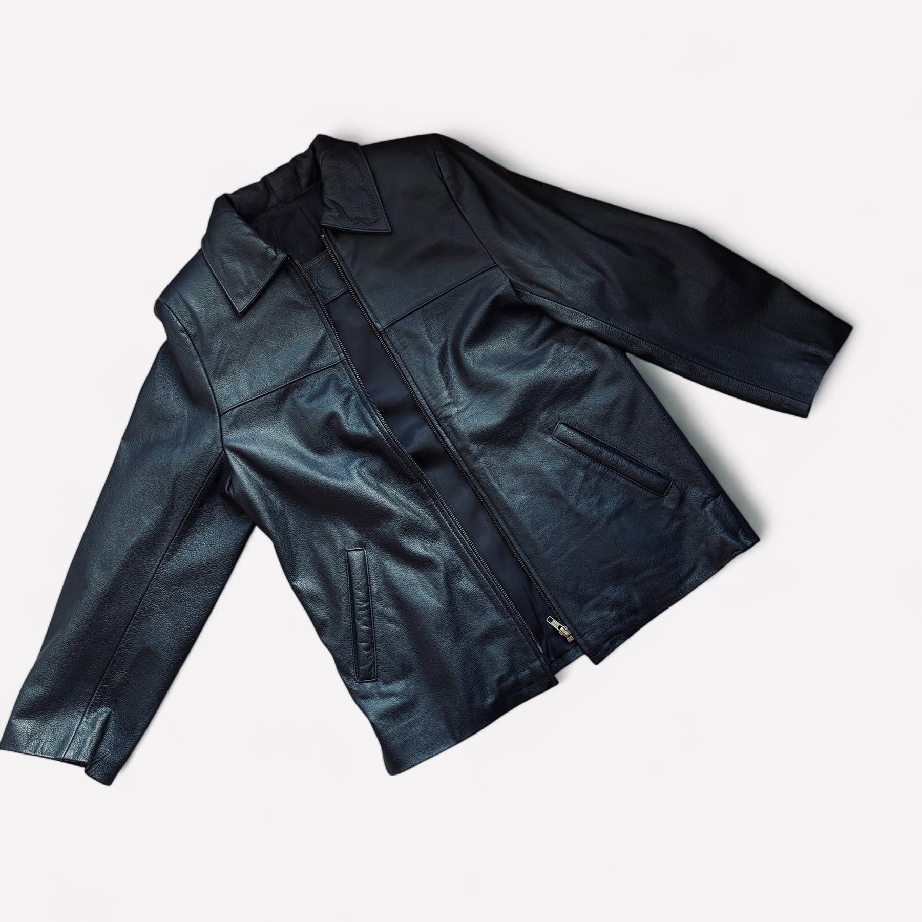 CIARA Women's Genuine Leather Biker Jacket