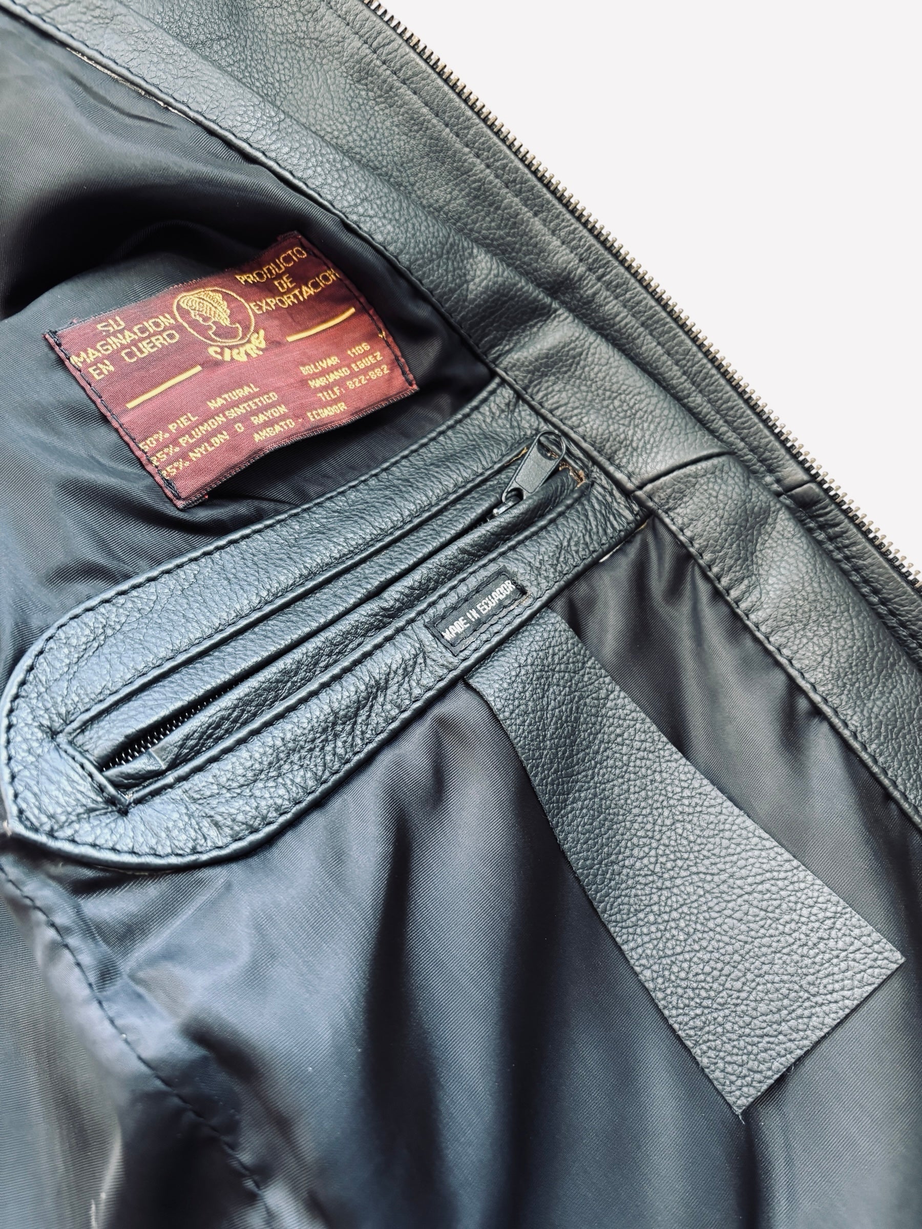 CIARA Women's Genuine Leather Biker Jacket