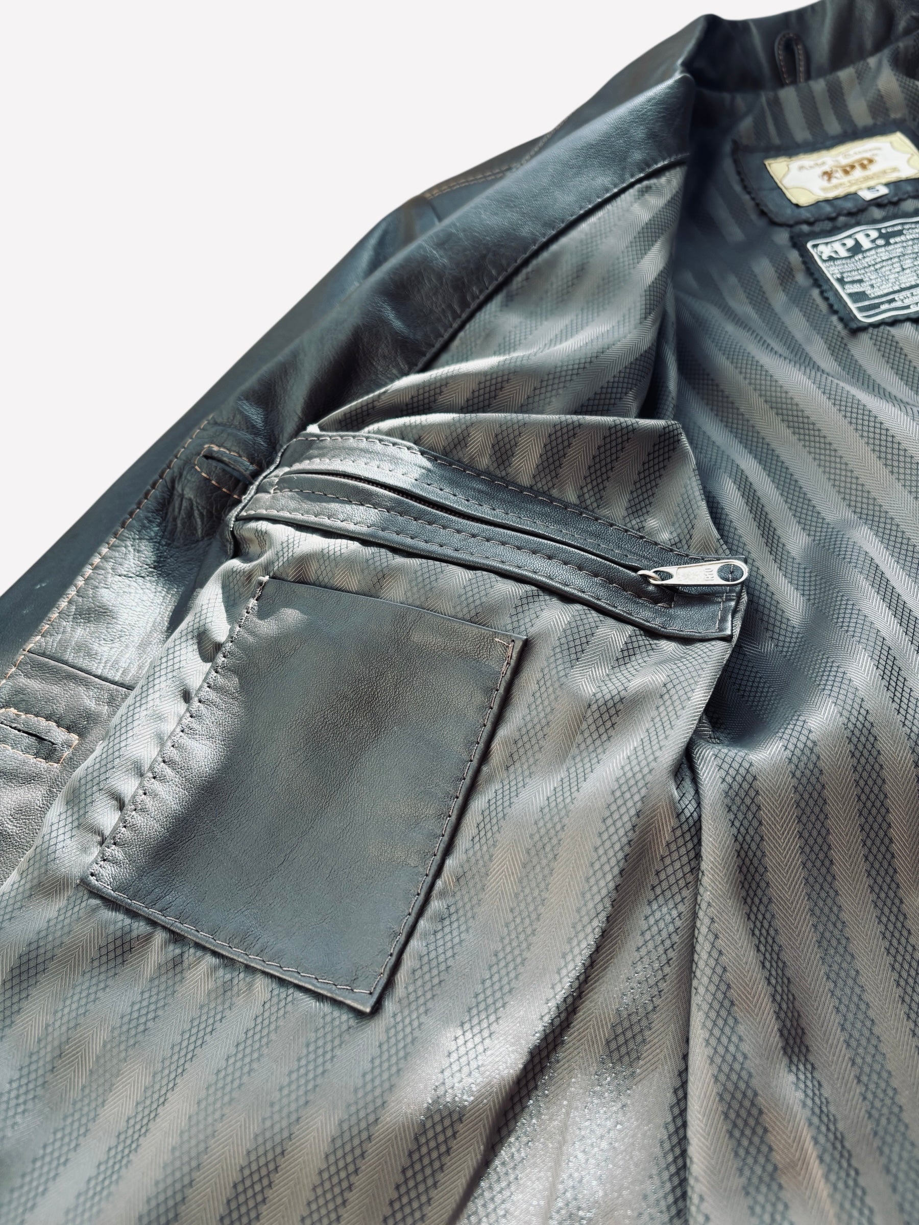 PEPE Unique 2-Button Genuine Leather Jacket