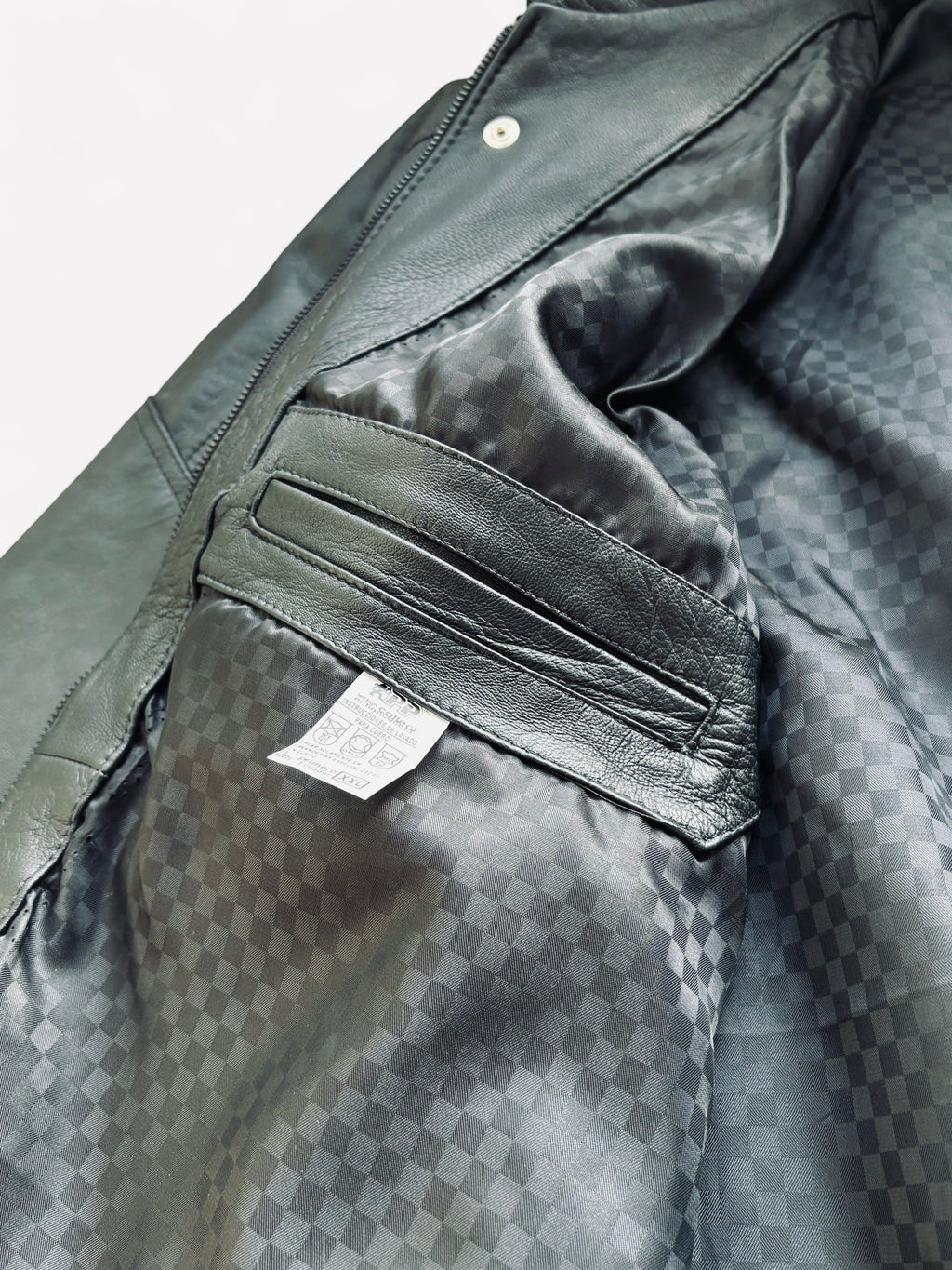 PEPE Genuine Leather Biker Jacket