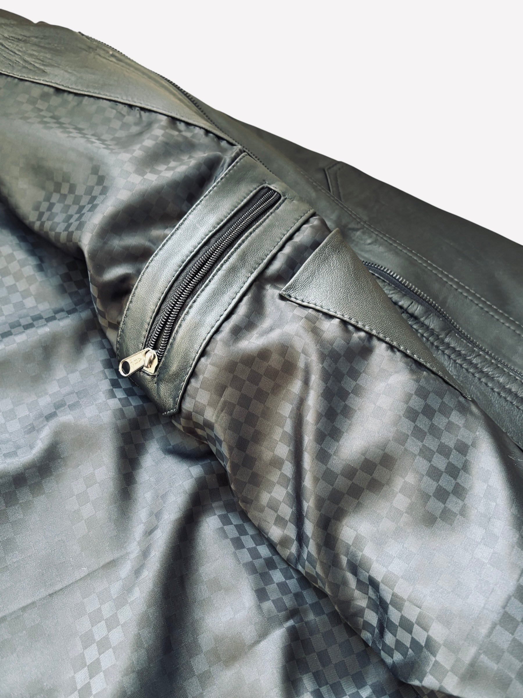 PEPE Genuine Leather Biker Jacket